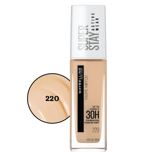 Maybelline Super Stay Longwear Liquid Foundation Up to 30HR Price in bangladesh , Maybelline super stay foundation, maybelline Superstay foundation shades, Maybelline foundation, Maybelline Superstay foundation in Bangladesh, 100% orginal products in bangladesh,authentic Makeup store in bangladesh, sephora in Bangladesh, taupe notch, Maybelline Superstay foundation 220