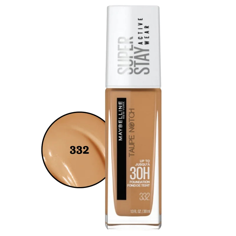 Maybelline Super Stay Longwear Liquid Foundation Up to 30HR Price in bangladesh , Maybelline super stay foundation, maybelline Superstay foundation shades, Maybelline foundation, Maybelline Superstay foundation in Bangladesh, 100% orginal products in bangladesh,authentic Makeup store in bangladesh, sephora in Bangladesh, taupe notch, Maybelline Superstay foundation 332