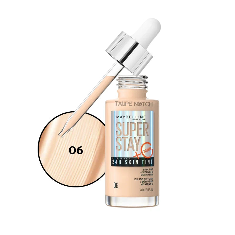 Maybelline Super Stay 24H Skin Tint + Vitamin C 30 ml - Taupe Notch