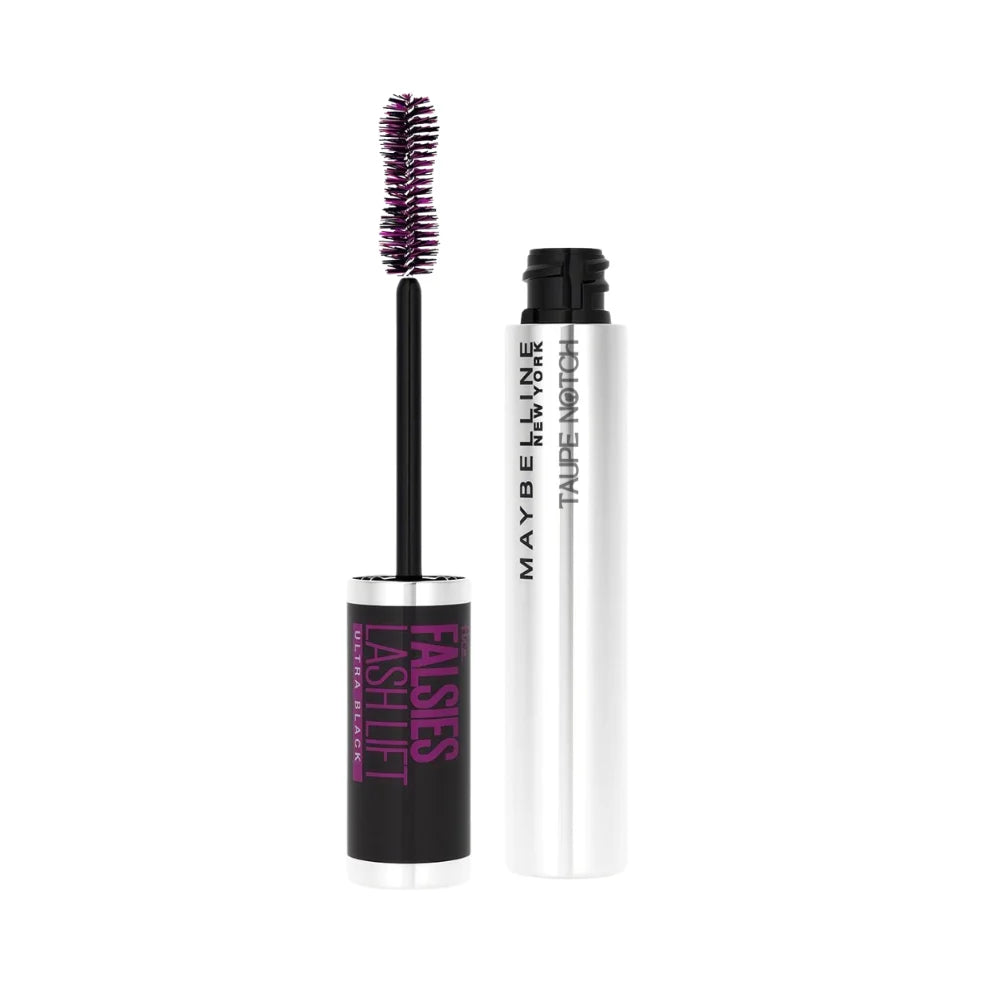 Lash lift mascara set with wand and black tube, Maybelline