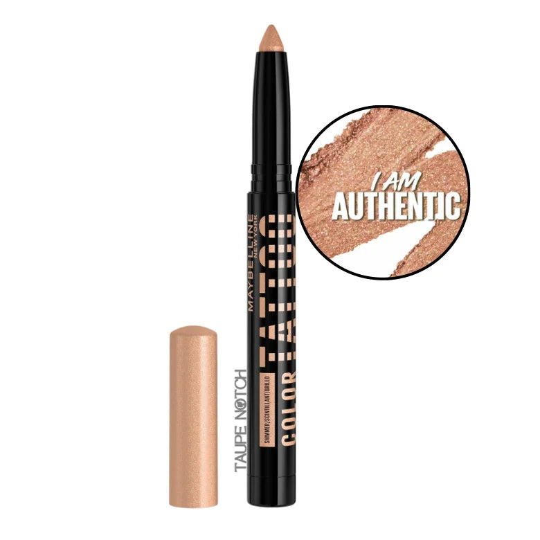Eyeshadow stick in bronze rose shimmer with a creamy stick base