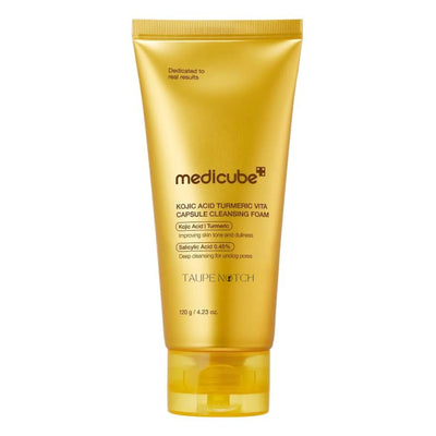 Medicube Kojic Acid Turmeric Vita Capsule Cleansing Foam 120g