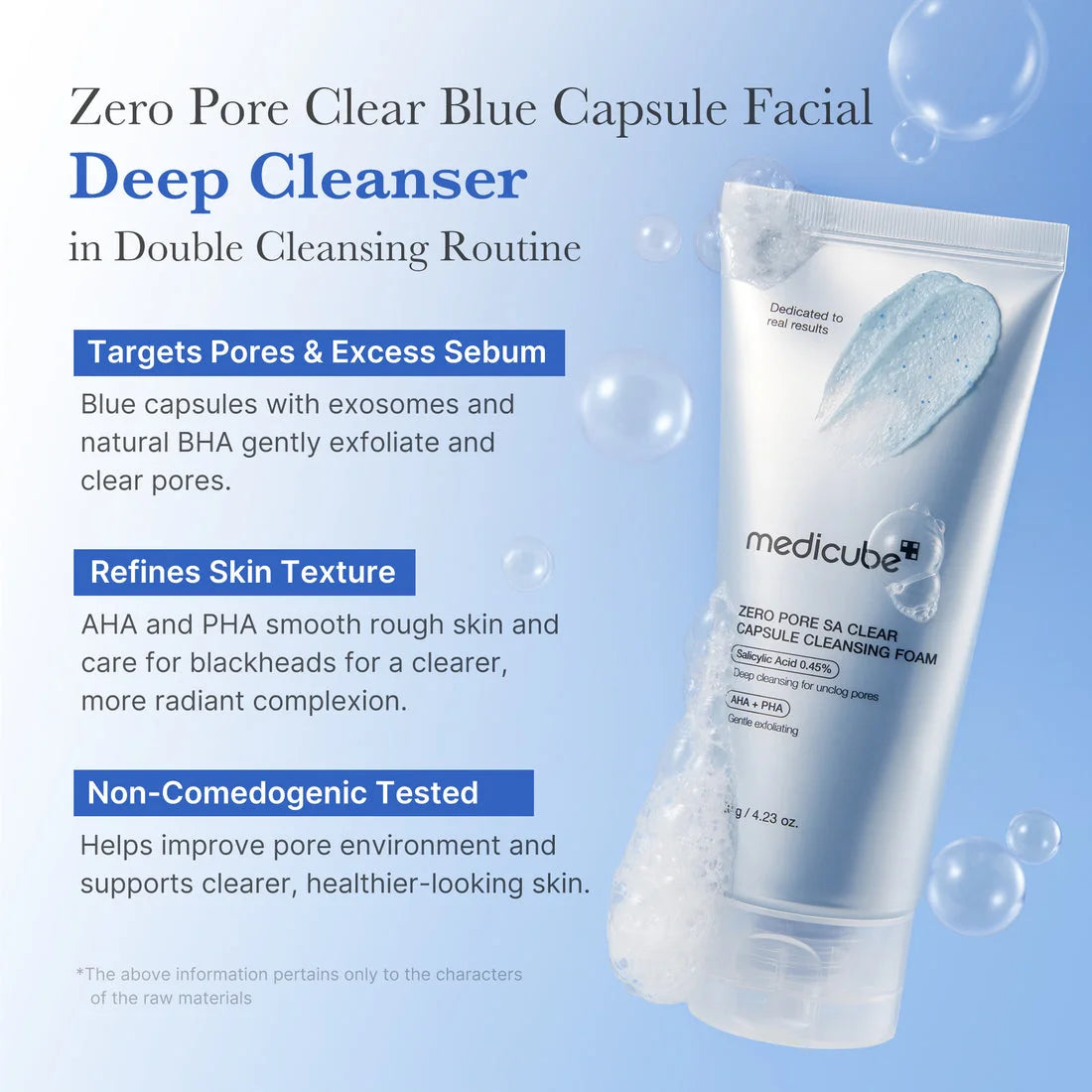 Medicube Zero Pore Capsule Cleansing Foam 120 g