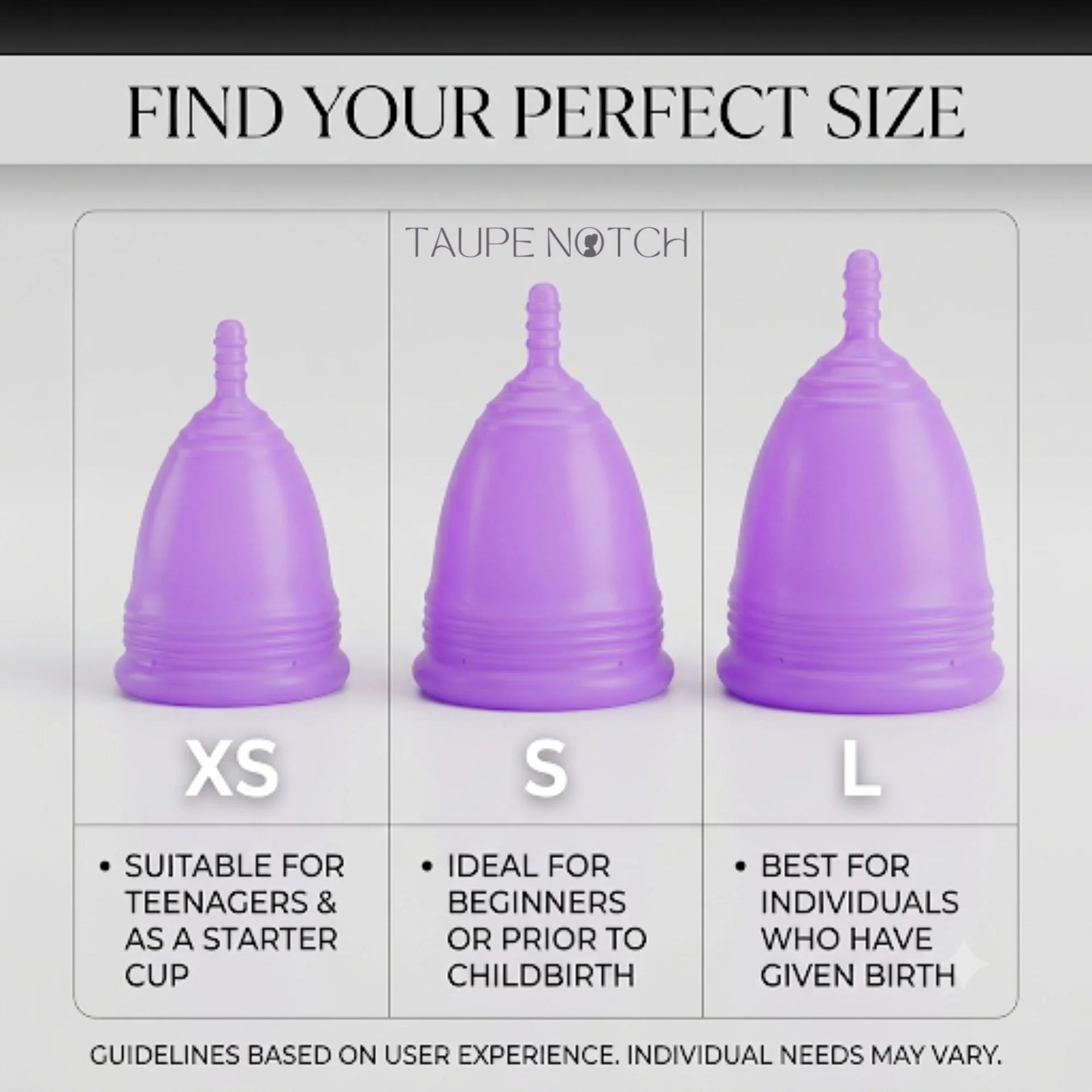 Medical Grade Silicone Menstrual cup from Shein