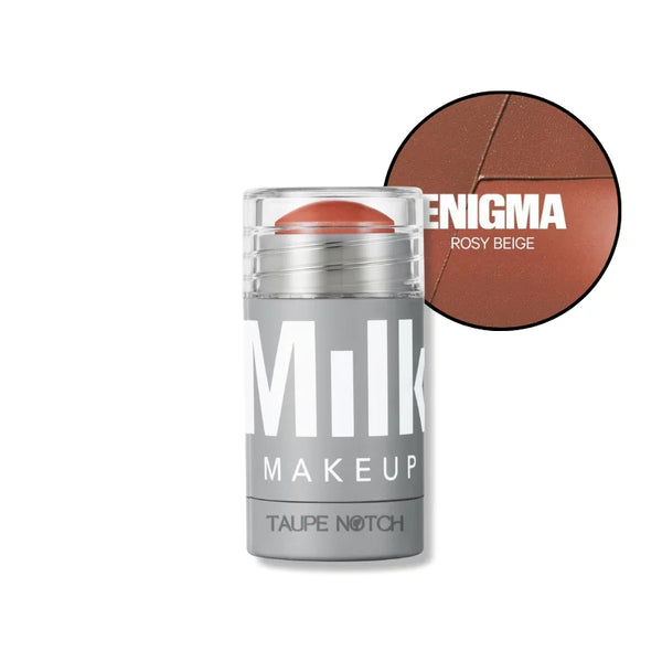 Milk Makeup lip & cheek cream blush stick, Enigma rosy beige in rosy beige