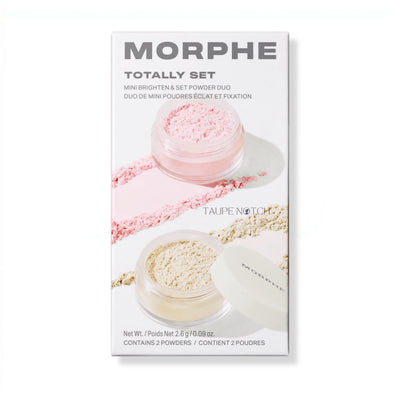 Morphe Totally Set Mini Brighten & Set Powder Duo