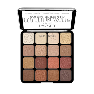 NYX Ultimate Color Shadow Palette Warm Neutrals