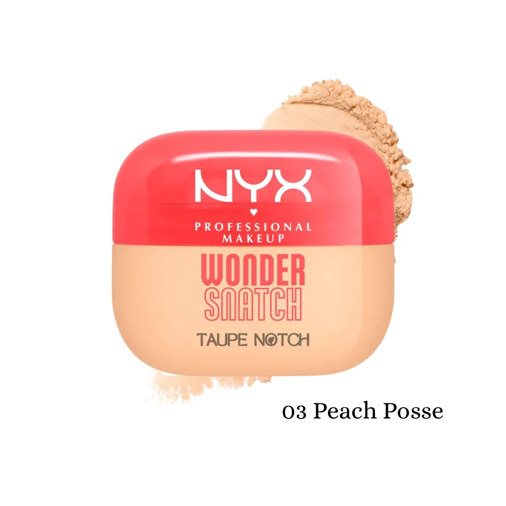 Setting powder compact, NYX Wonder Snatch, 03 Peach Posse