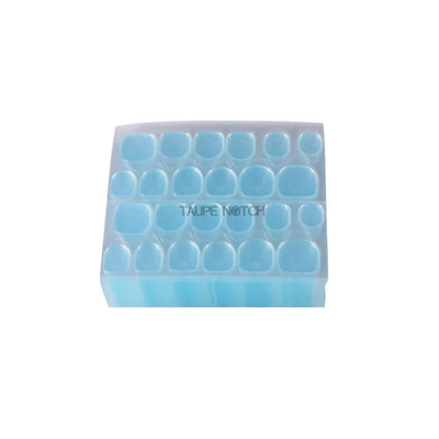 Nail Glue Nail Stickers - 2 Sheets 48 Pcs