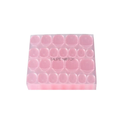 Nail Glue Nail Stickers - 2 Sheets 48 Pcs
