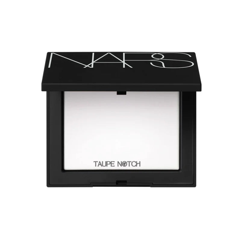 NARS Light Reflecting setting powder compact, black lid with open powder pan