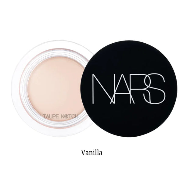 Nars soft matte complete concealer vanilla, nars soft matte concealer, nars pot concealer, nars concealer, best concealer to hide pigments, full coverage concealer, concealer for oily skin, authentic Makeup store in bangladesh, sephora in Bangladesh, taupe notch, go go gorgeous.
