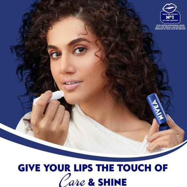 Nivea Original Care Lip Balm price in bangladesh,Nivea lip balm,Nivea care lip balm,authenic cosmetics store in bangladesh, 100% original product in bangladesh, taupe notch, go go gorgeous, lavishta. sephora in bangladesh. 