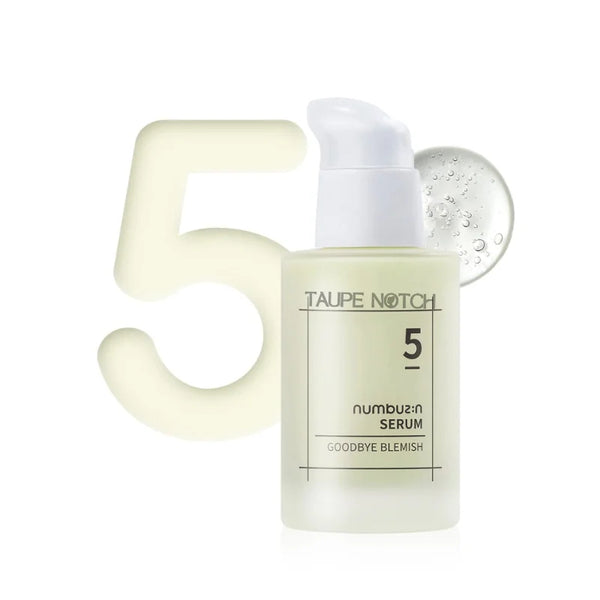 Numbuzin No.5 blemish serum bottle with pump, 50 ml