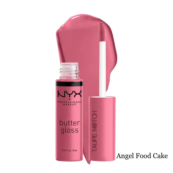 Nyx Butter Gloss Non-Sticky Lip Gloss price in bangladesh , Nyx Butter Gloss Non-Sticky Lip Gloss , nyx butter gloss in bd, nyx butter gloss swatches, nyx gloss, nyx lip gloss, Nyx lipstick in bd, nyx makeup products, 100% orginal products in bangladesh,authentic Makeup store in bangladesh, sephora in Bangladesh, taupe notch, go go gorgeous. Nyx Butter Gloss Non-Sticky Lip Gloss Angel food cake, nyx butter gloss angel food cake
