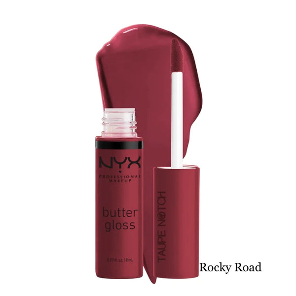 Nyx Butter Gloss Non-Sticky Lip Gloss price in bangladesh , Nyx Butter Gloss Non-Sticky Lip Gloss , nyx butter gloss in bd, nyx butter gloss swatches, nyx gloss, nyx lip gloss, Nyx lipstick in bd, nyx makeup products, 100% orginal products in bangladesh,authentic Makeup store in bangladesh, sephora in Bangladesh, taupe notch, go go gorgeous. Nyx Butter Gloss Non-Sticky Lip Gloss Rocky road
