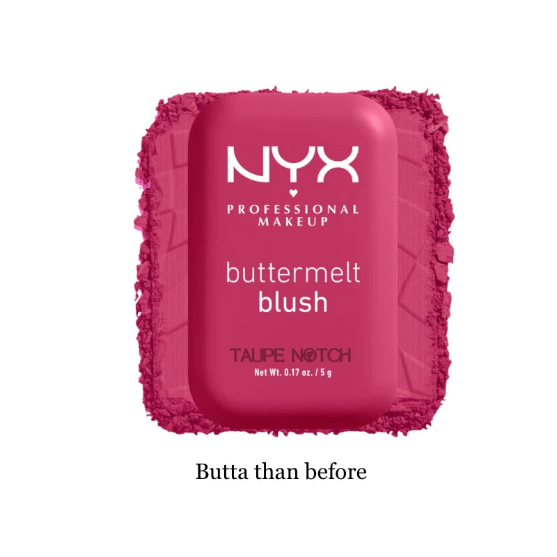Nyx buttermelt blush price in Bangladesh, Nyx buttermelt blush , nyx blush, nyx powder blush, Nyx cosmetics products in bd, orginal nyx blush, Nyx buttermelt blush swatch, 100% orginal products in bangladesh,authentic Makeup store in bangladesh, sephora in Bangladesh, taupe notch, go go gorgeous. Nyx buttermelt blush butta than before 