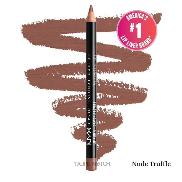 Lip liner pencil in Nude Truffle, warm nude crayon tip
