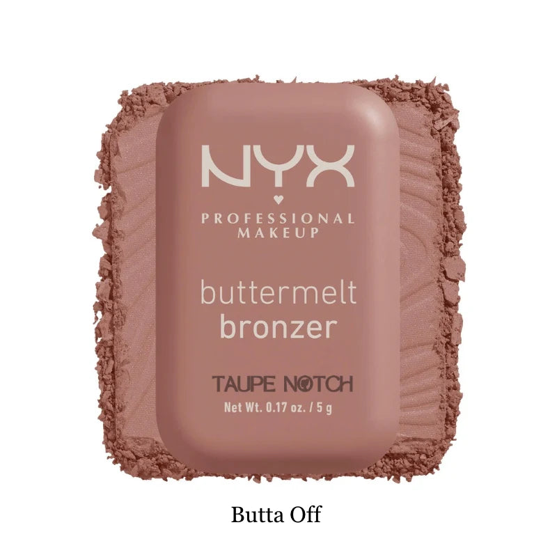 Nyx buttermelt bronzer compact, Butta Off shade.