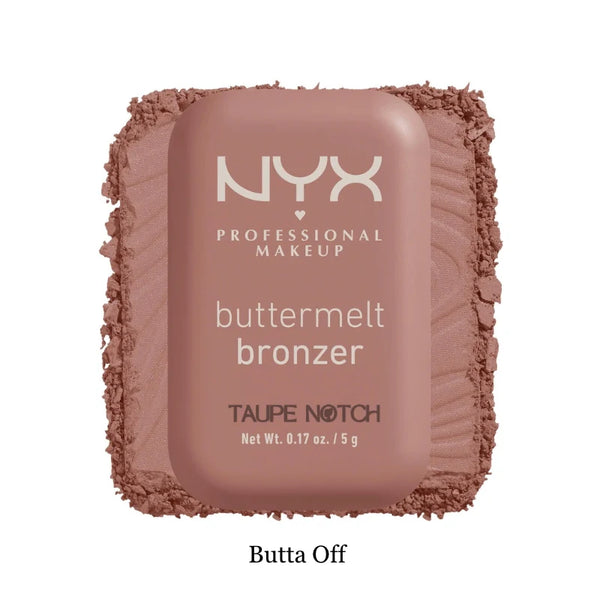 Nyx buttermelt bronzer compact, Butta Off shade.