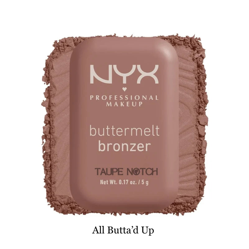 Nyx buttermelt bronzer compact, All Butta’d Up shade.