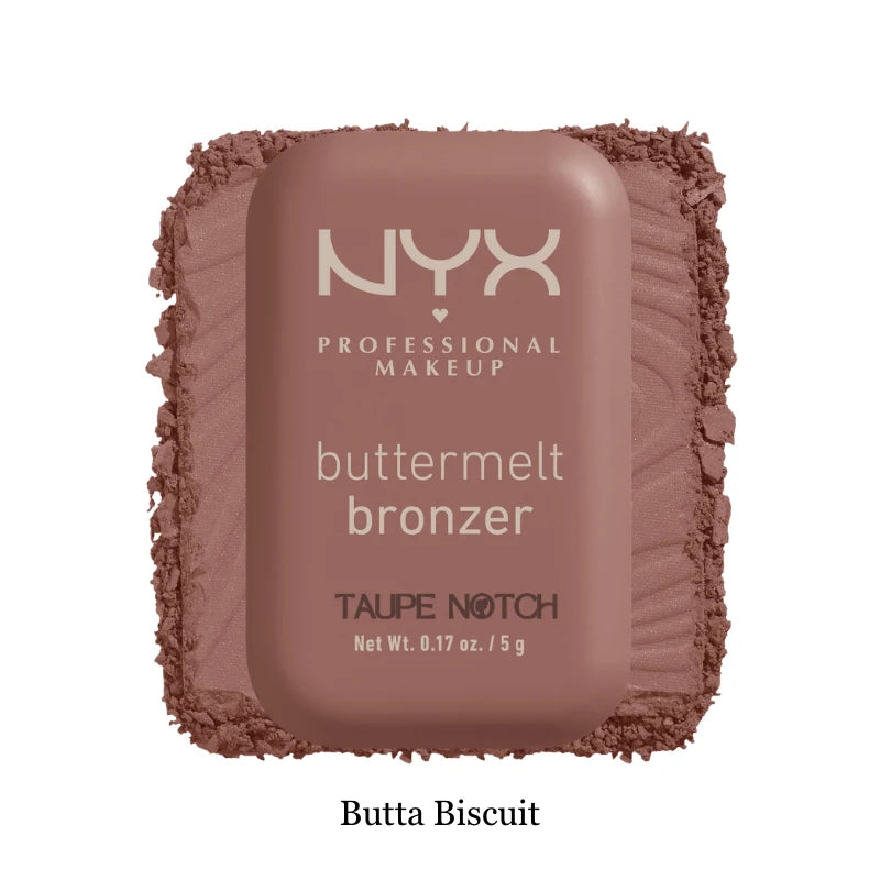 Nyx buttermelt bronzer compact, Butta Biscuit shade.