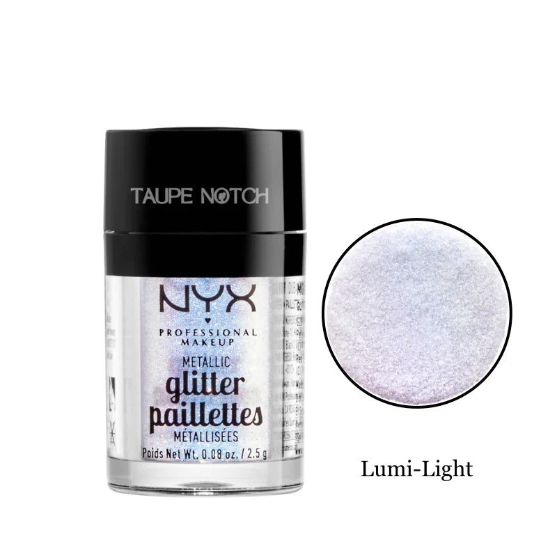 NYX Metallic Glitter price in bangladesh , nyx loose glitter, nyx eye glitter, nyx glitter for bridal makeover, nyx transparent glitter, nyx loose glitter, nyx glitter glue, 100% orginal products in bangladesh,authentic Makeup store in bangladesh, sephora in Bangladesh, taupe notch, go go gorgeous. 
