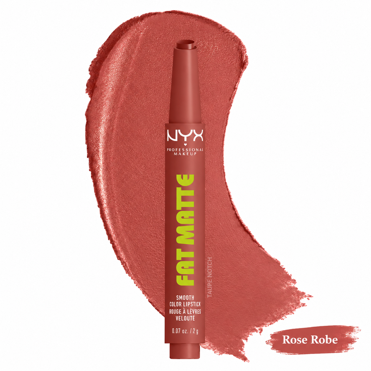 Nyx Fat Matte Smooth Color Lipstick