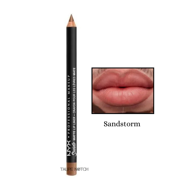 NYX SUEDE MATTE LIP LINER , nyx lipliner liner , nyx lip liner price in bangladesh, nyx lip liner bd, nyx lip liner cold brew , nyx lip liner Sandstrom