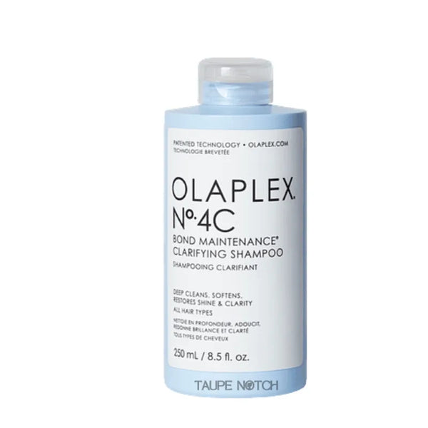 Olaplex Nº.4C Bond Maintenance clarifying shampoo bottle, 250 ml