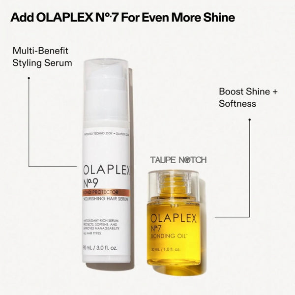 Olaplex No.9 bond protector nourishing hair serum bottle with cap, 90 ml