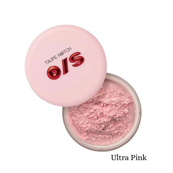 Setting powder compact with Ultra Pink translucent pink powder