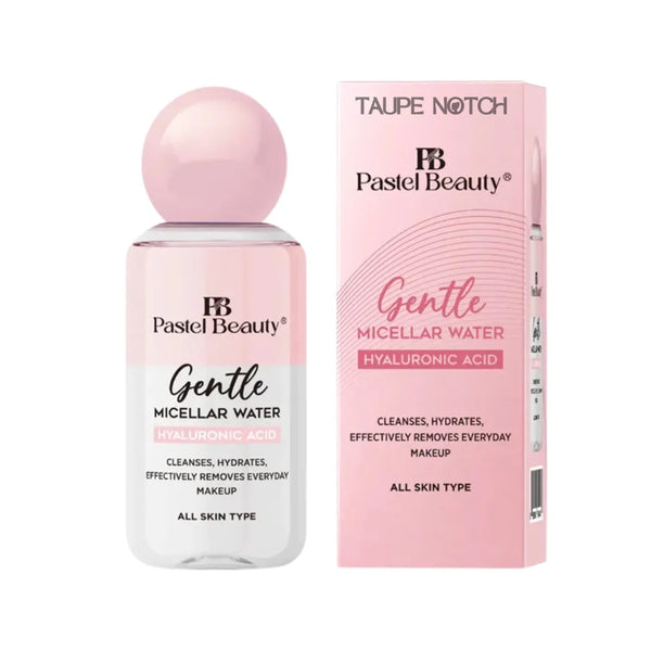 Pastel Beauty gentle micellar water with hyaluronic acid, 70ml bottle and box