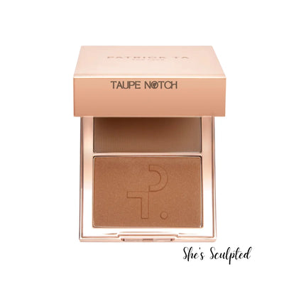 PATRICK TA Major Sculpt Creme Contour & Powder Bronzer Duo