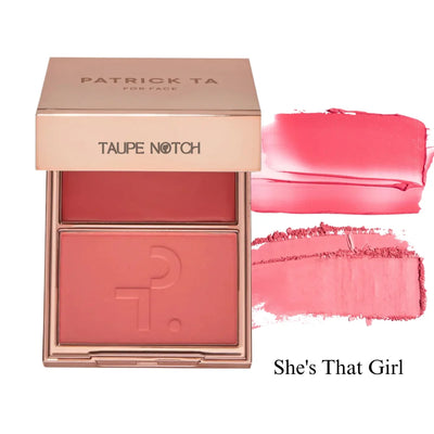 PATRICK TA Major Headlines Double-Take Cream and Powder Blush Duo - She’s That Girl