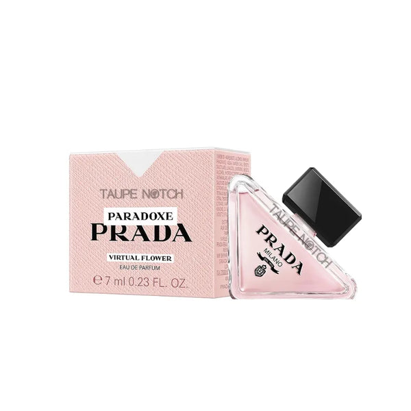Prada Paradoxe Virtual Flower EDP 7 ml pink glass perfume bottle with box