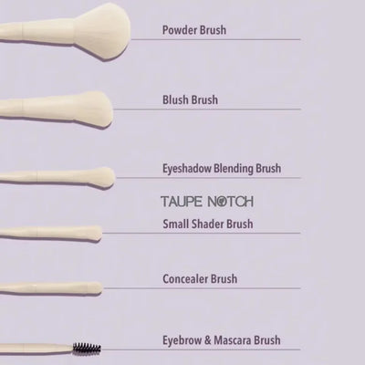 Sheglam Pro Core Brush Kit 6Pcs