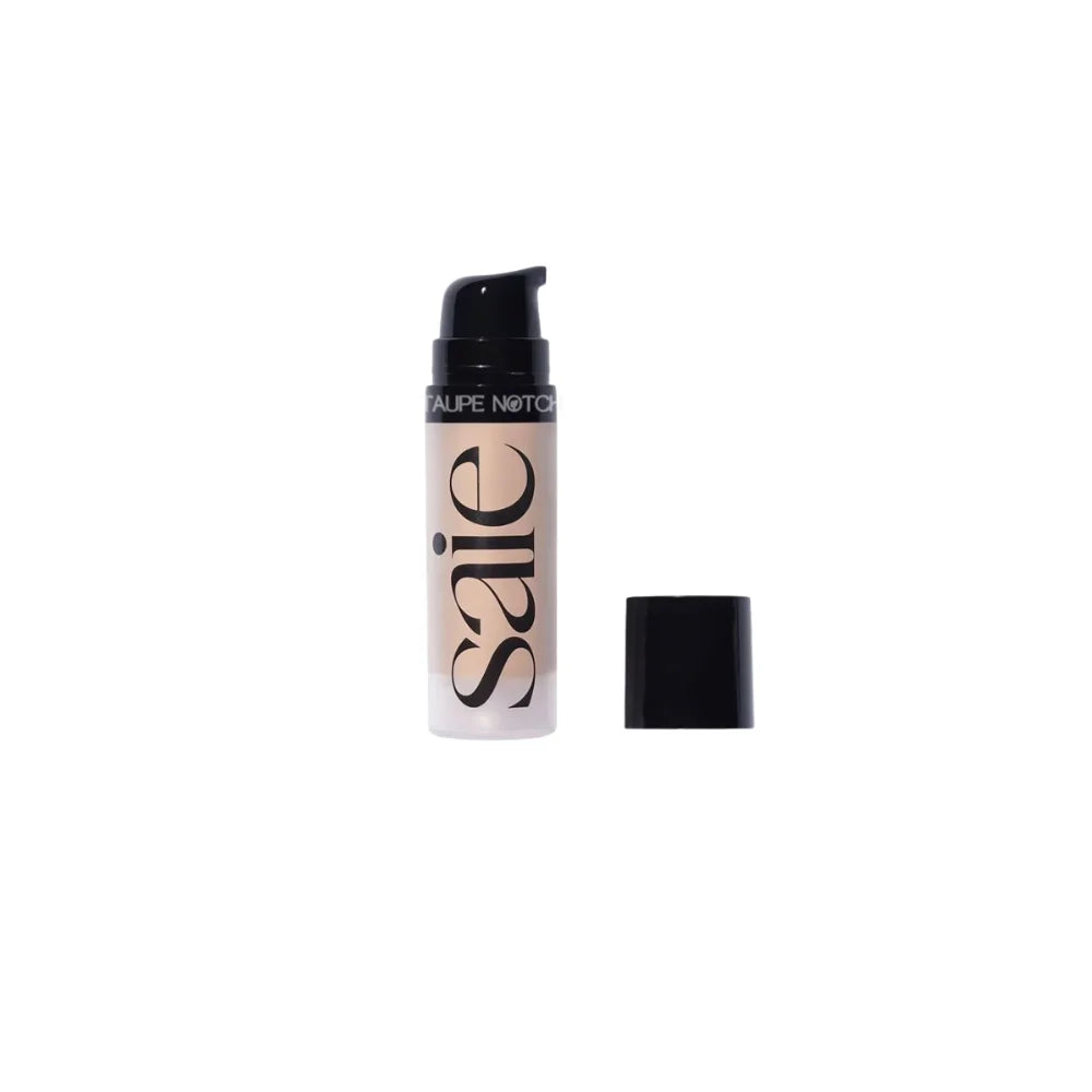 Saie Glowy Super Gel Luminizer Warmglow bottle with black cap