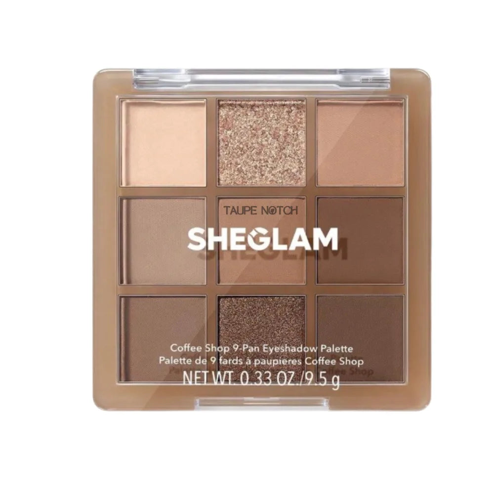 Sheglam Coffee Shop 9-Pan Eyeshadow Palette price in bangladesh, Sheglam palette, Sheglam eyeshadow palette, Sheglam eye palette, Sheglam coffee shop eyeshadow palette, authenic cosmetics store in bangladesh, 100% original product in bangladesh, taupe notch, go go gorgeous, lavishta. sephora in bangladesh. 