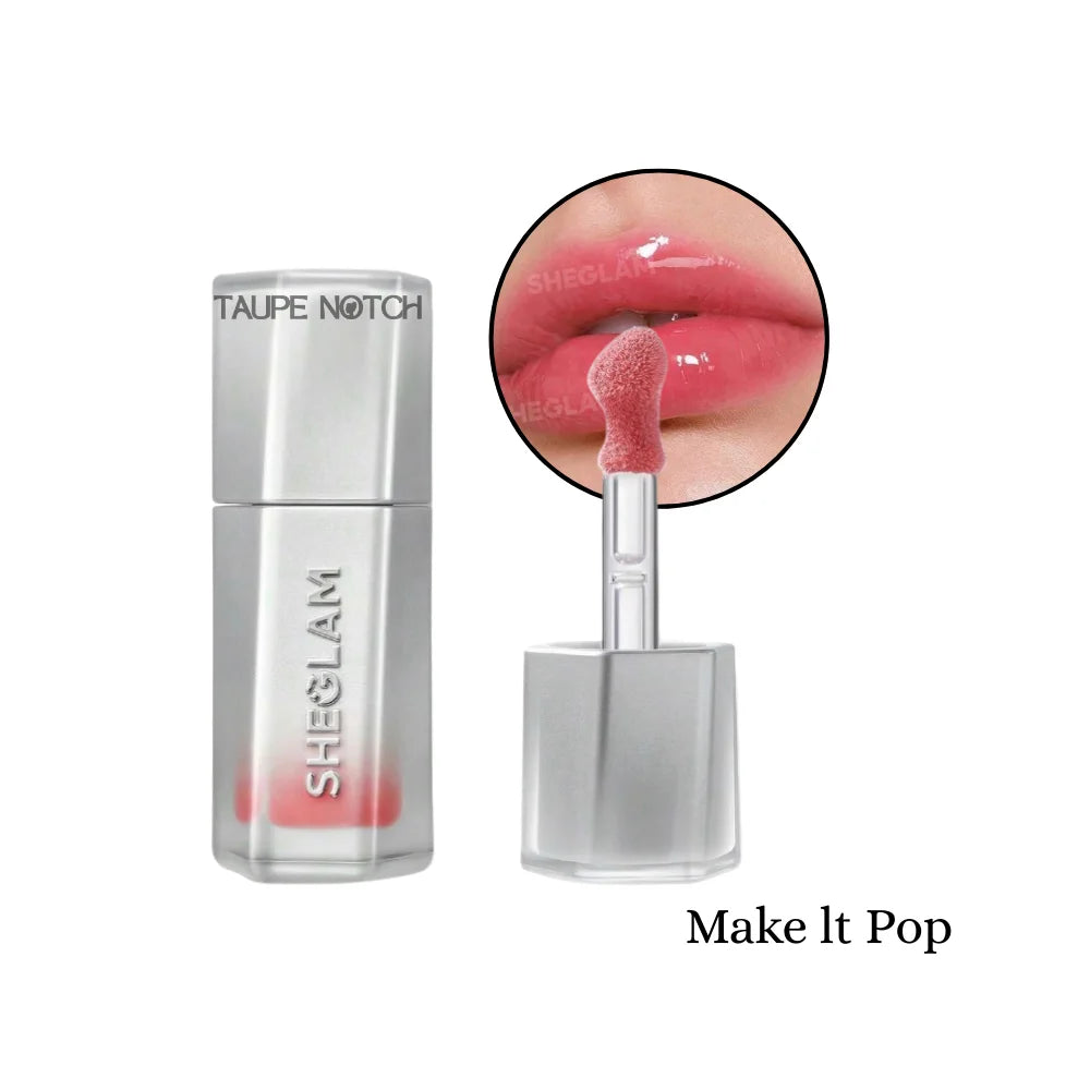 Sheglam Glass Lock Air Gloss – Taupe Notch