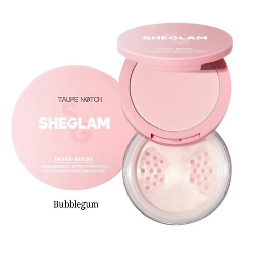 Sheglam Insta-Ready Face & Under Eye Setting Powder Duo