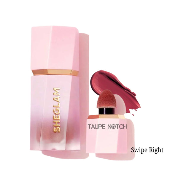 Sheglam color bloom liquid blush price in bangladesh, Sheglam liquid blush, Sheglam blush, Sheglam bloom blush, Sheglam color bloom blush, Sheglam liquid blush swipe right, authenic cosmetics store in bangladesh, 100% original product in bangladesh, taupe notch, go go gorgeous, lavishta. sephora in bangladesh. 