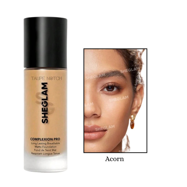 Sheglam Complexion Pro Long Lasting Breathable Matte Foundation price in bangladesh, Sheglam foundation, Sheglam matte foundation, Sheglam long lasting foundation, Sheglam full coverage foundation, Sheglam complexion pro foundation, Taupe notch, Top notch, Go go gorgeous 