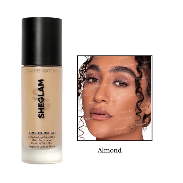Sheglam Complexion Pro Long Lasting Breathable Matte Foundation price in bangladesh, Sheglam foundation, Sheglam matte foundation, Sheglam long lasting foundation, Sheglam full coverage foundation, Sheglam complexion pro foundation, Taupe notch, Top notch, Go go gorgeous 