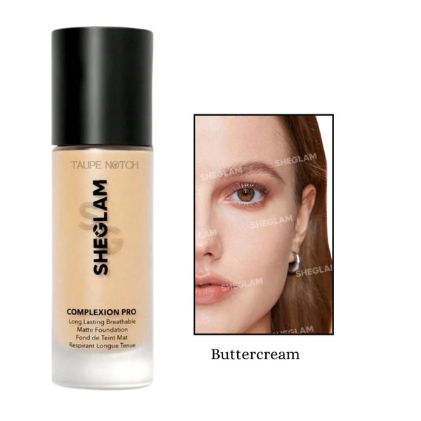 Sheglam Complexion Pro Long Lasting Breathable Matte Foundation price in bangladesh, Sheglam foundation, Sheglam matte foundation, Sheglam long lasting foundation, Sheglam full coverage foundation, Sheglam complexion pro foundation, Taupe notch, Top notch, Go go gorgeous 