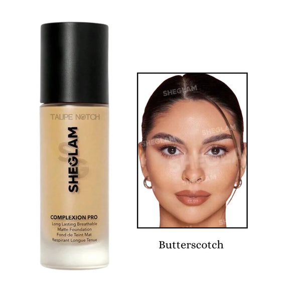 Sheglam Complexion Pro Long Lasting Breathable Matte Foundation price in bangladesh, Sheglam foundation, Sheglam matte foundation, Sheglam long lasting foundation, Sheglam full coverage foundation, Sheglam complexion pro foundation, Taupe notch, Top notch, Go go gorgeous 