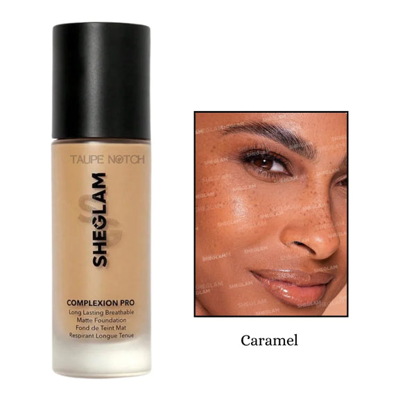 Sheglam Complexion Pro Long Lasting Breathable Matte Foundation price in bangladesh, Sheglam foundation, Sheglam matte foundation, Sheglam long lasting foundation, Sheglam full coverage foundation, Sheglam complexion pro foundation, Taupe notch, Top notch, Go go gorgeous 