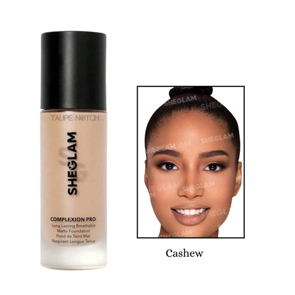Sheglam Complexion Pro Long Lasting Breathable Matte Foundation price in bangladesh, Sheglam foundation, Sheglam matte foundation, Sheglam long lasting foundation, Sheglam full coverage foundation, Sheglam complexion pro foundation, Taupe notch, Top notch, Go go gorgeous 
