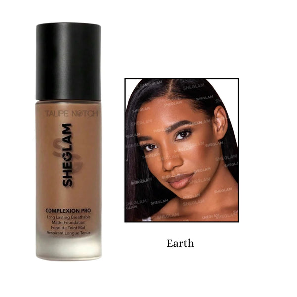 Sheglam Complexion Pro Long Lasting Breathable Matte Foundation price in bangladesh, Sheglam foundation, Sheglam matte foundation, Sheglam long lasting foundation, Sheglam full coverage foundation, Sheglam complexion pro foundation, Taupe notch, Top notch, Go go gorgeous 