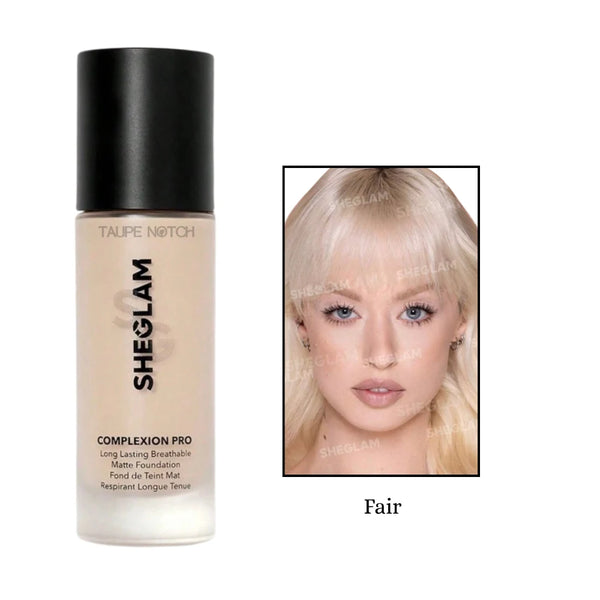 Sheglam Complexion Pro Long Lasting Breathable Matte Foundation price in bangladesh, Sheglam foundation, Sheglam matte foundation, Sheglam long lasting foundation, Sheglam full coverage foundation, Sheglam complexion pro foundation, Taupe notch, Top notch, Go go gorgeous 